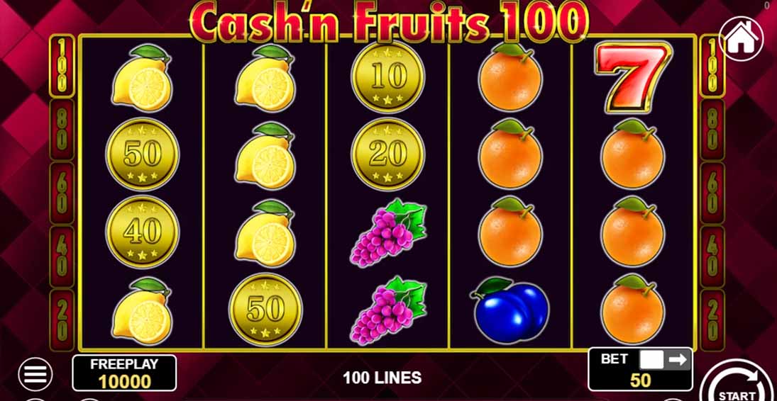 Cash'n Fruits 100