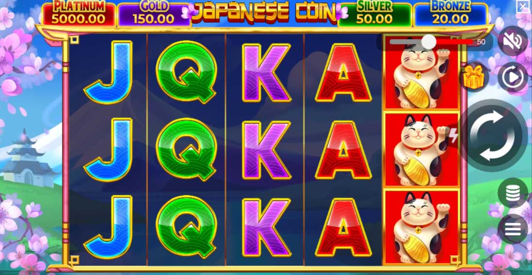 Japanese Coin: Hold The Spin