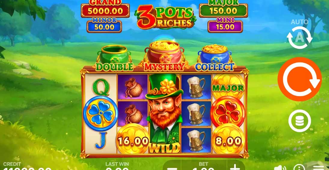 3 Pots Riches: Hold and Win