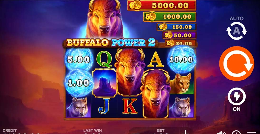 Buffalo Power 2: Hold and Win