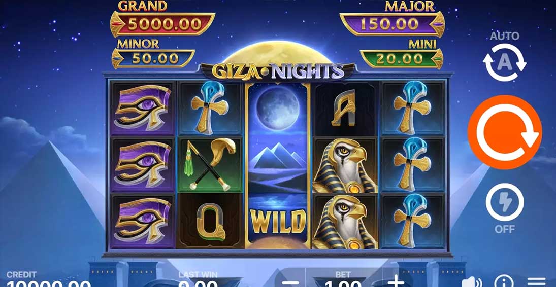 Giza Nights: Hold and Win